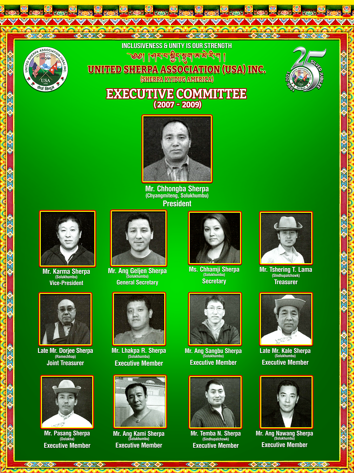 Executive Committee 2007-2009