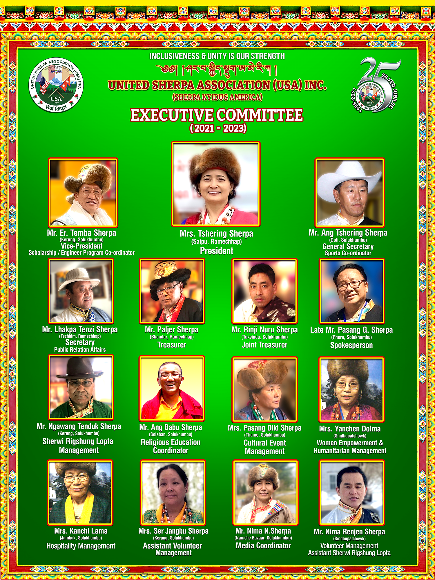 Executive Committee 2021-2023