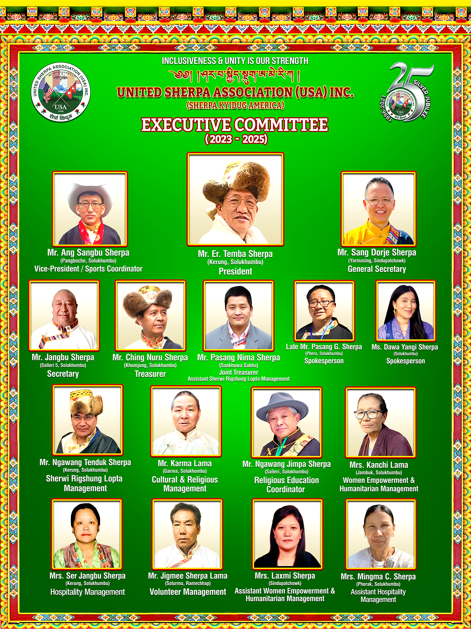 Executive Committee 2023-2025
