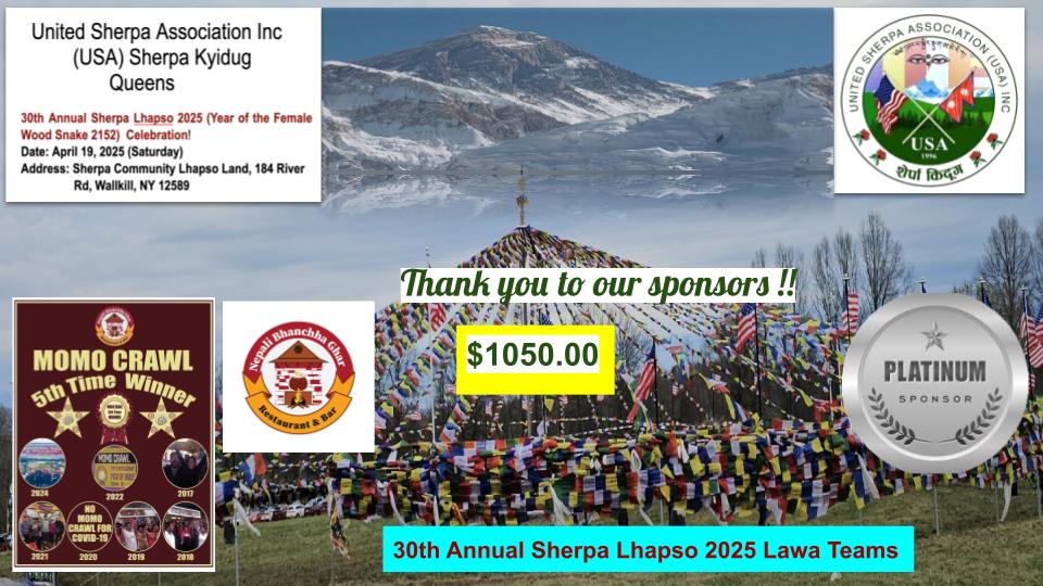 30th Annual Sherpa Lhapso 2025