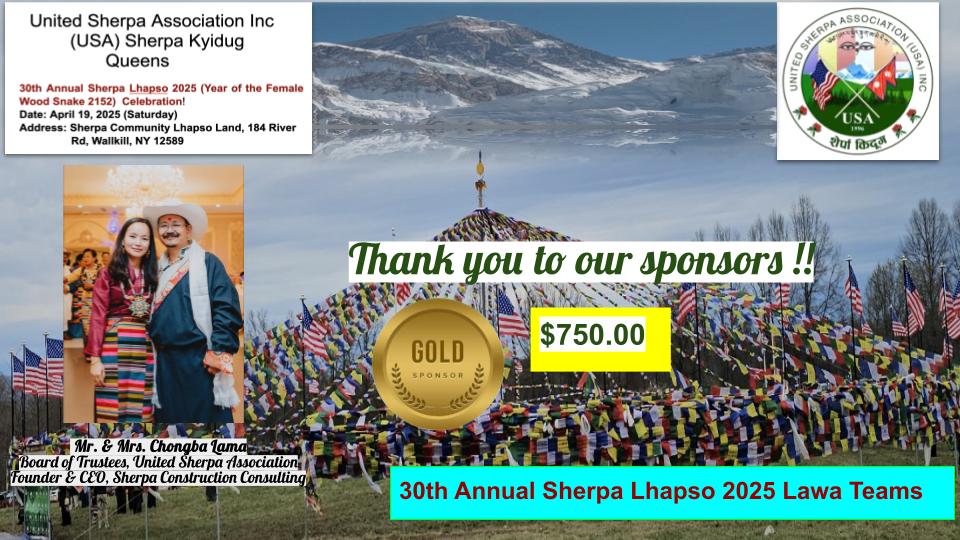 30th Annual Sherpa Lhapso 2025