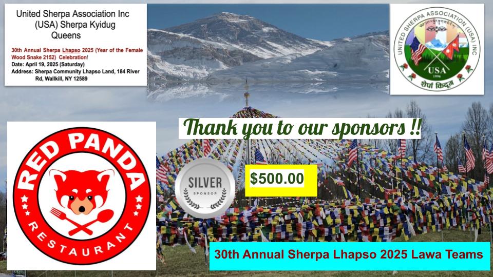 30th Annual Sherpa Lhapso 2025