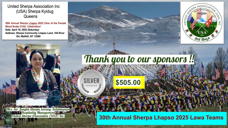 30th Annual Sherpa Lhapso 2025