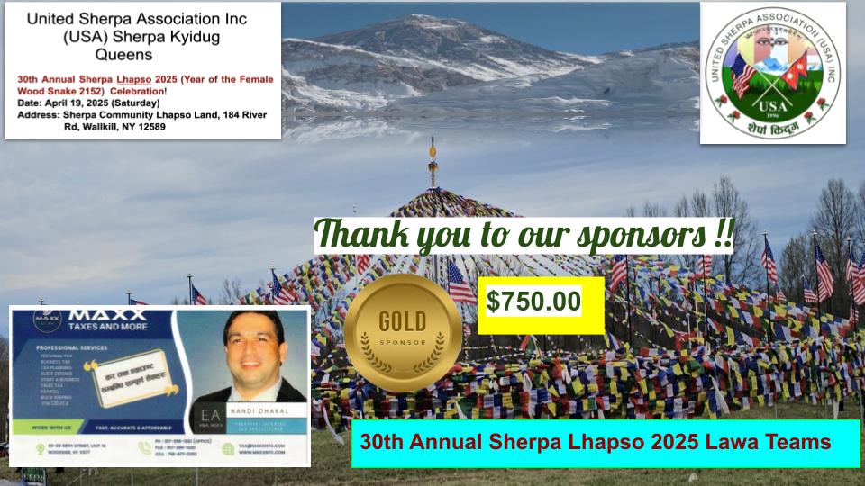 30th Annual Sherpa Lhapso 2025