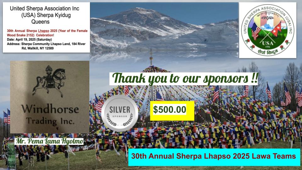 30th Annual Sherpa Lhapso 2025